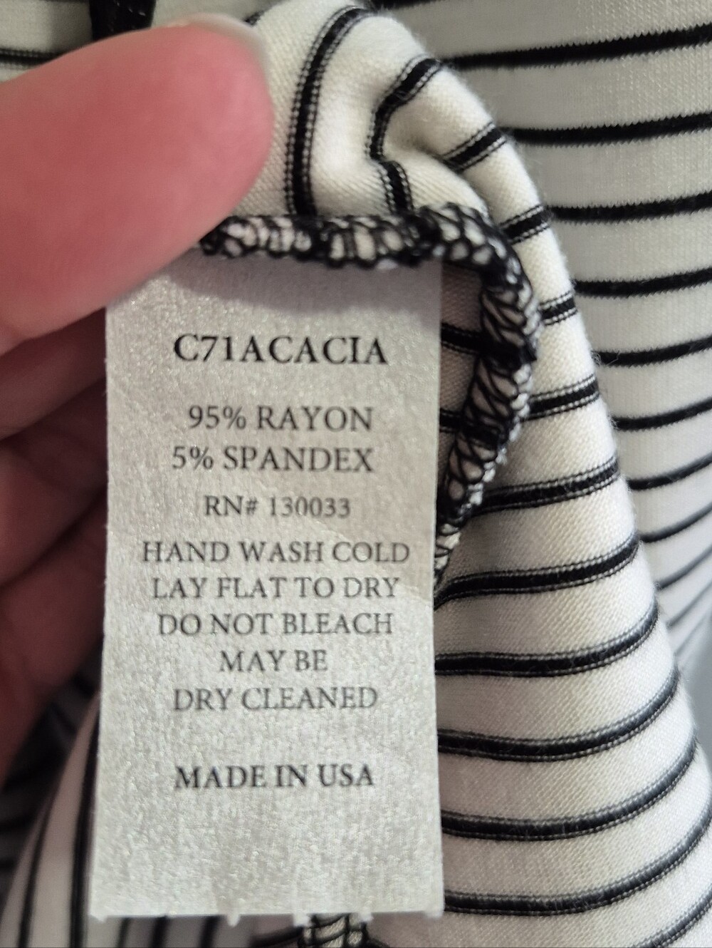 CAPOTE Striped Open-Front art to wear Laganlook long sleeve Cardigan Medium NWT - Picture 7 of 10